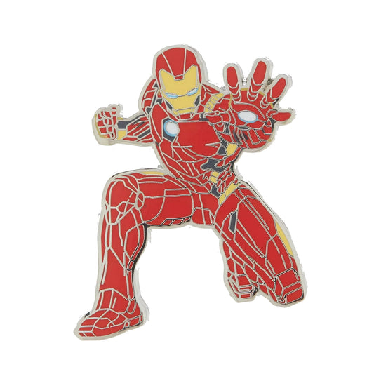 Marvel Avengers Iron Man Comic Book Enamel Pin