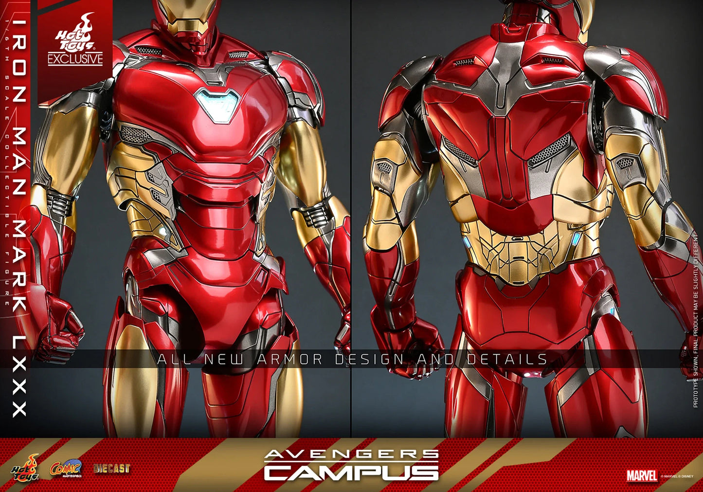 Iron Man Mark LXXX Avengers Campus Sixth Scale Figure by Hot Toys