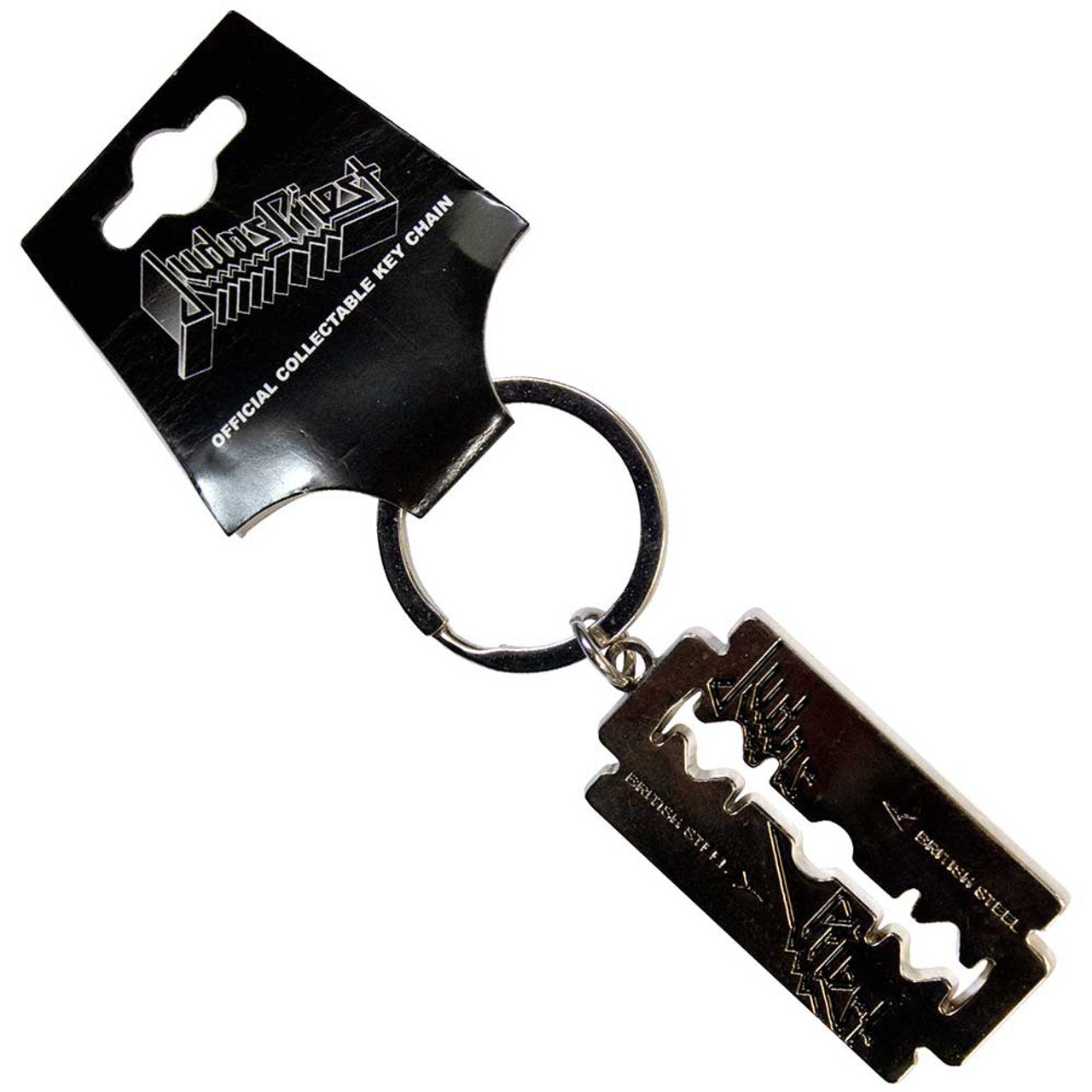 Judas Priest Band British Steel Keychain