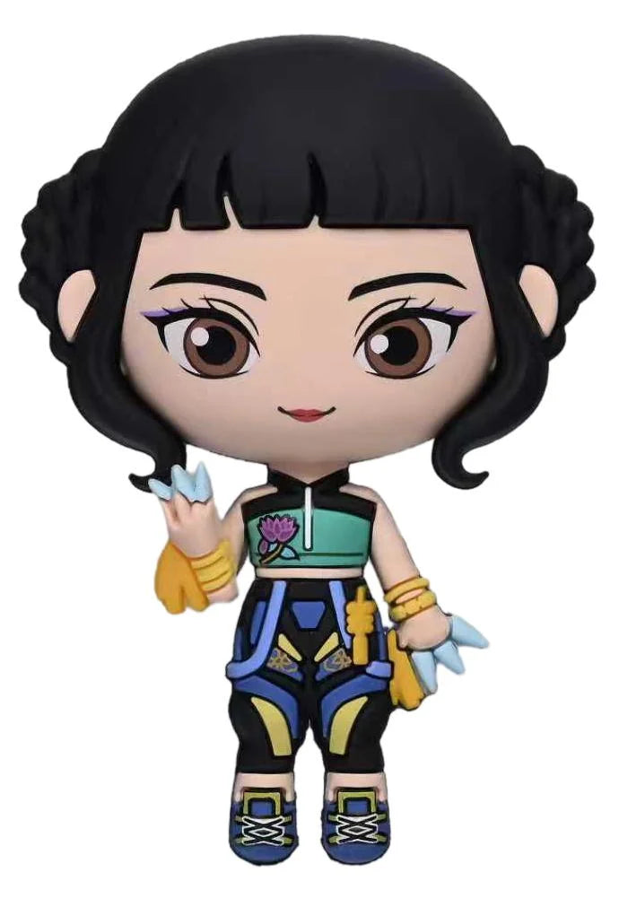 KPOP Demon Hunters - Zoey - 3D Foam Magnet 2"