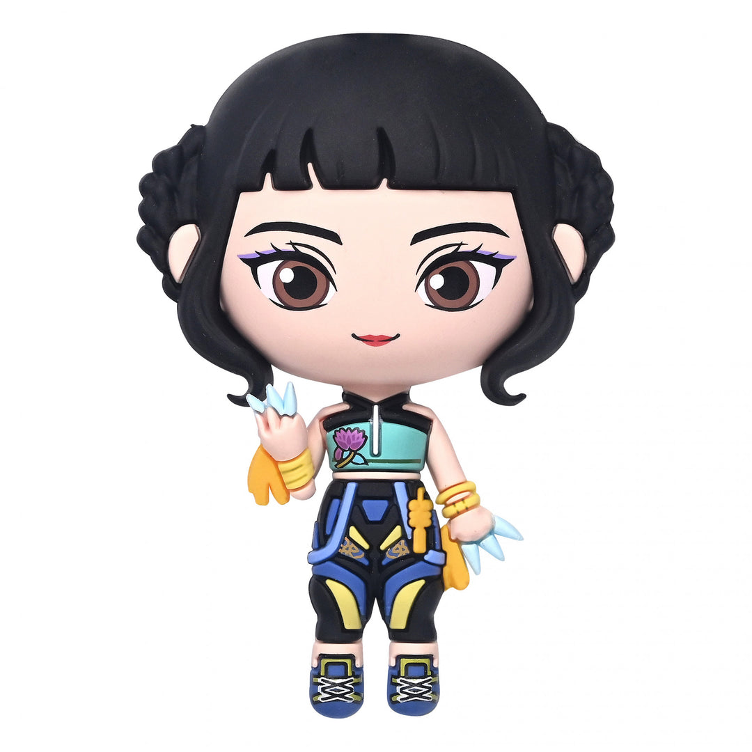 KPOP Demon Hunters - Zoey - 3D Foam Magnet 2"