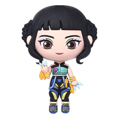 KPOP Demon Hunters - Zoey - 3D Foam Magnet 2"