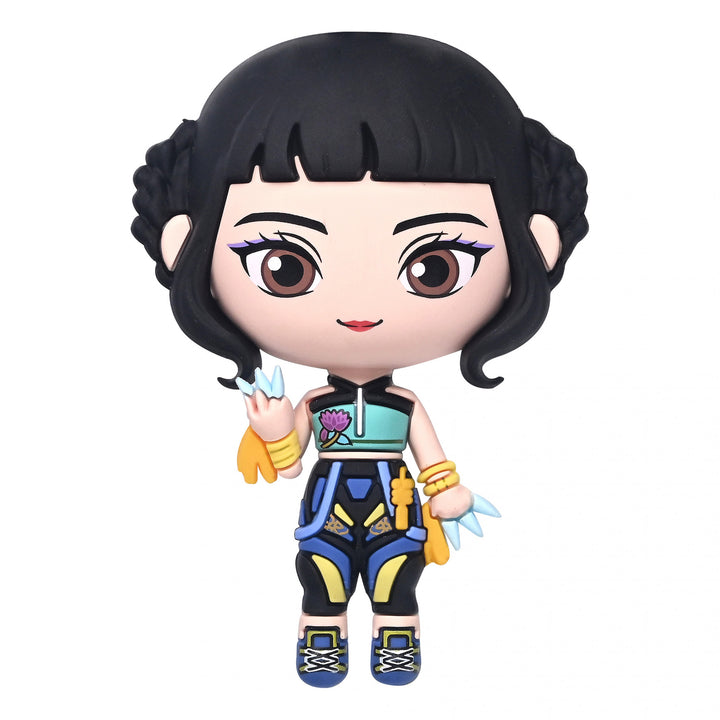 KPOP Demon Hunters - Zoey - 3D Foam Magnet 2"