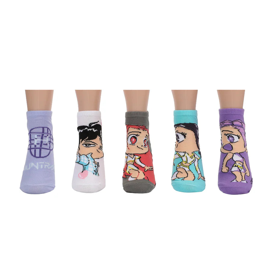 KPop Demon Hunters Hunter/X &amp; Derpy Ladies Casual Crew Socks