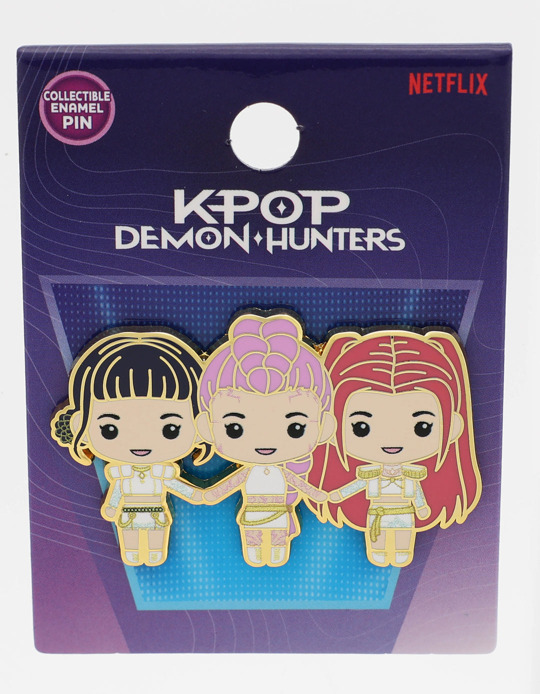 KPop Demon Hunters Huntr/X Girls Enamel Pin