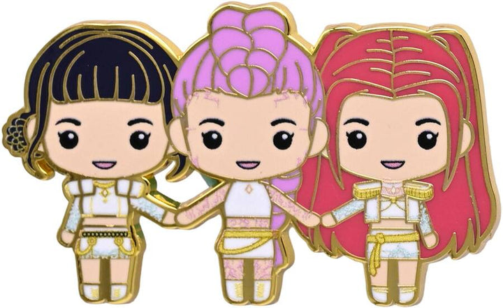 KPop Demon Hunters Huntr/X Girls Enamel Pin