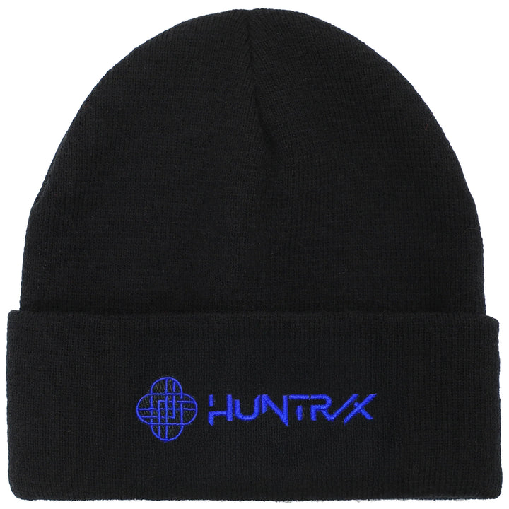 KPop Demon Hunters Huntr/x Black Cuff Knit Beanie Hat