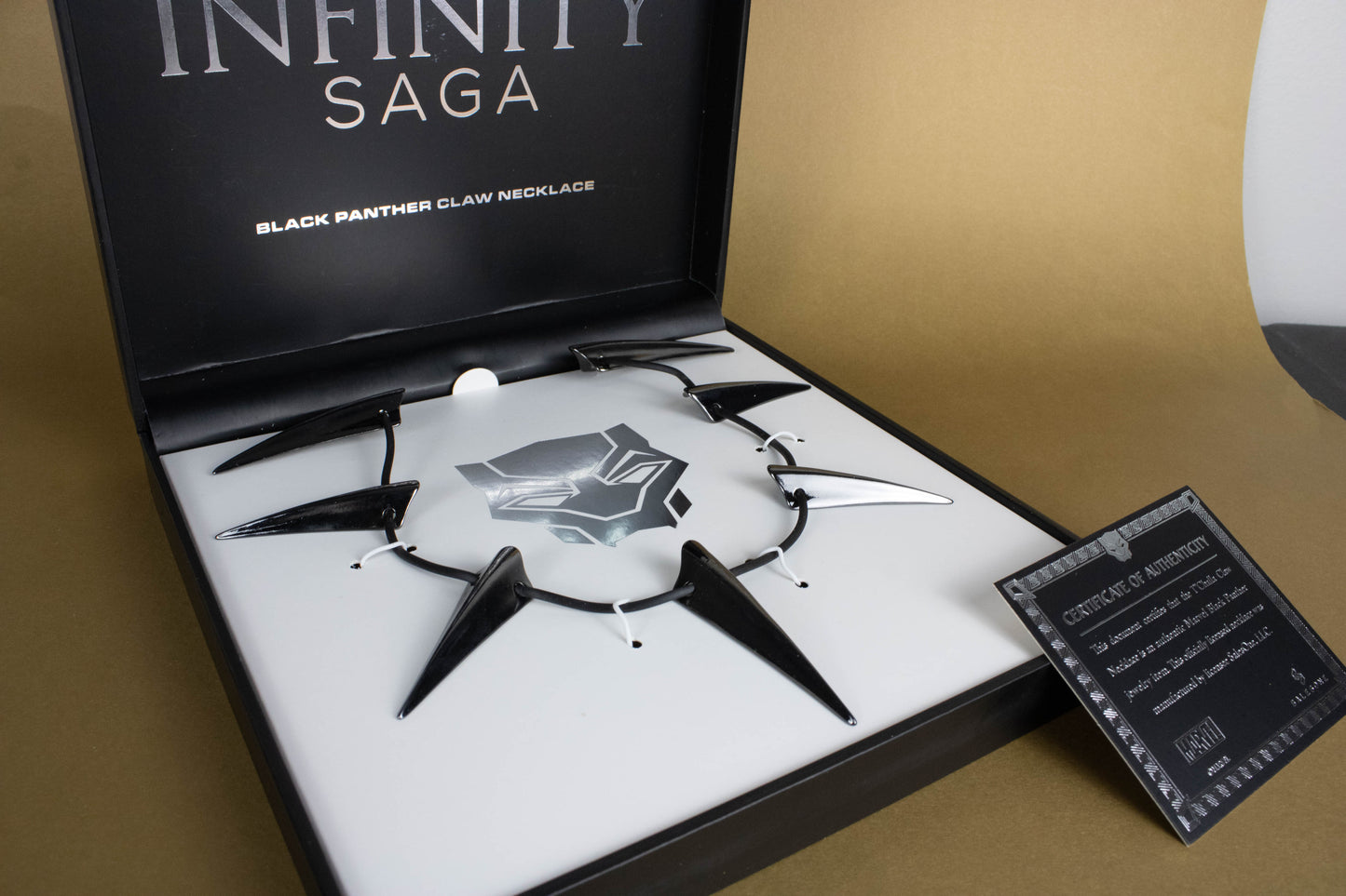 Marvel Black Panther King T'Challa Claw Necklace
