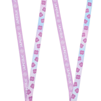 Kpop Demon Hunters Huntr/x Lanyard with Clear ID Sleeve and Rubber Charm