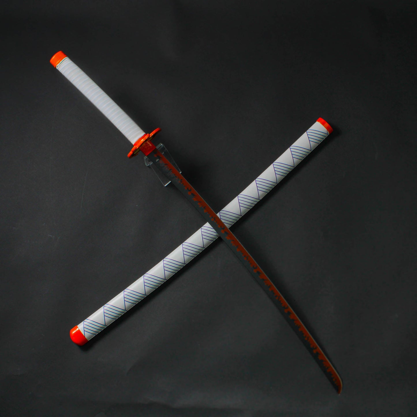 Rengoku Demon Slayer Sword Deluxe Metal Replica Katana