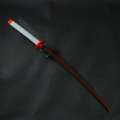 Rengoku Demon Slayer Sword Deluxe Metal Replica Katana