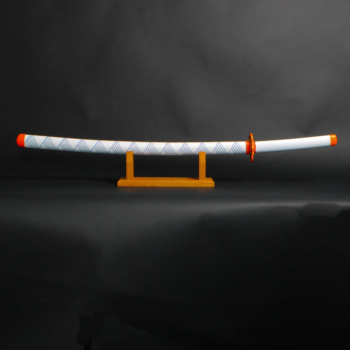 Rengoku Demon Slayer Sword Deluxe Metal Replica Katana