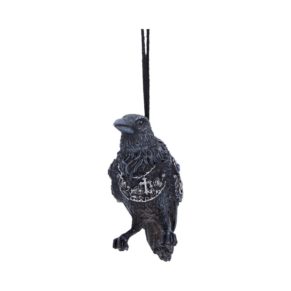 Last Omen Raven Hanging Holiday Ornament