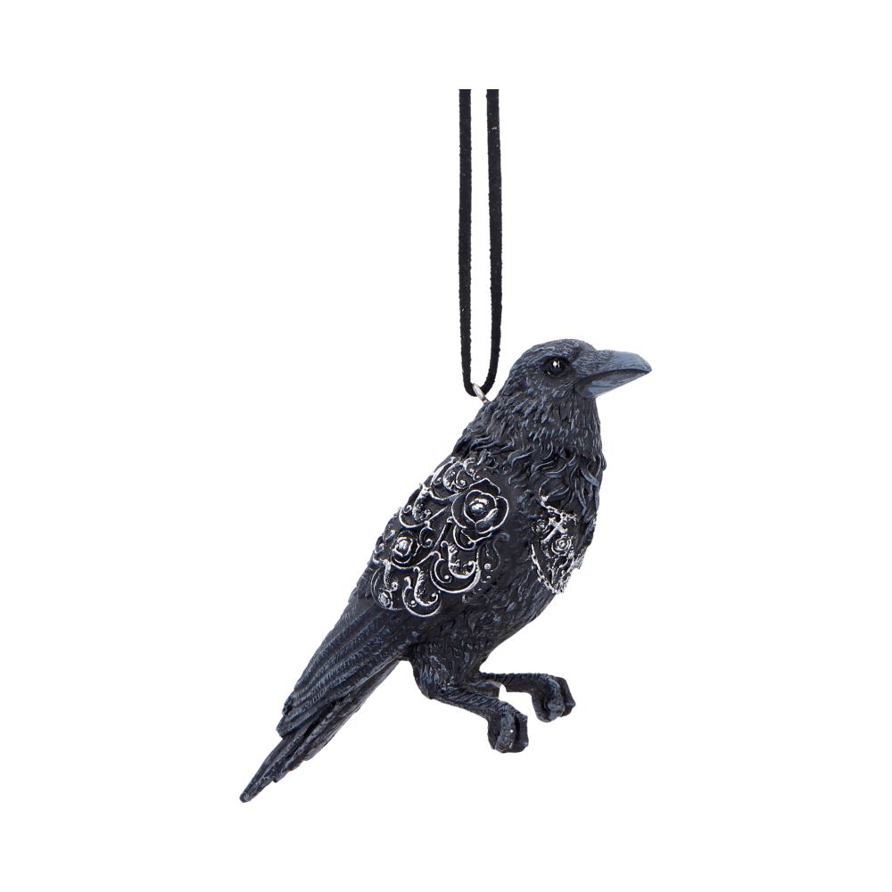 Last Omen Raven Hanging Holiday Ornament