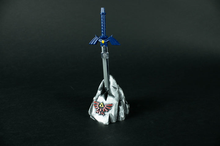 Master Sword in Stone Legend of Zelda Desk Display