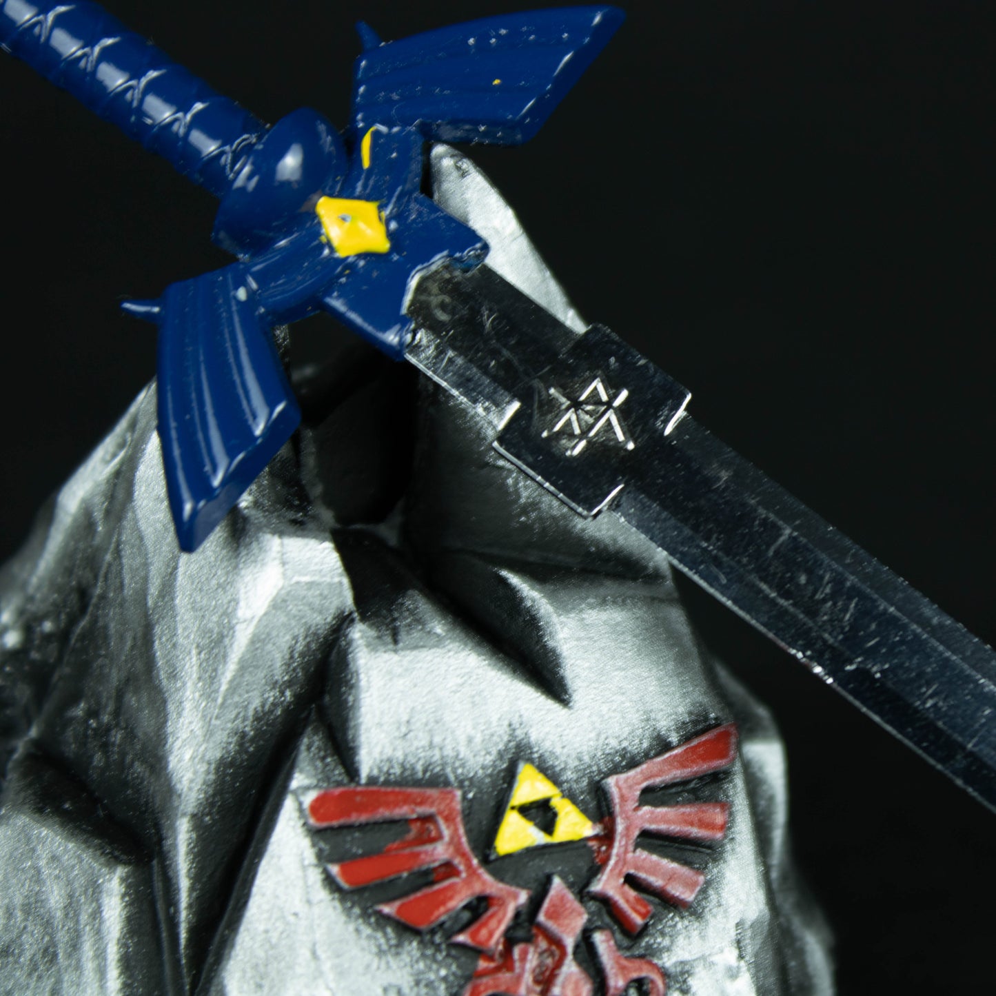 Master Sword in Stone Legend of Zelda Desk Display
