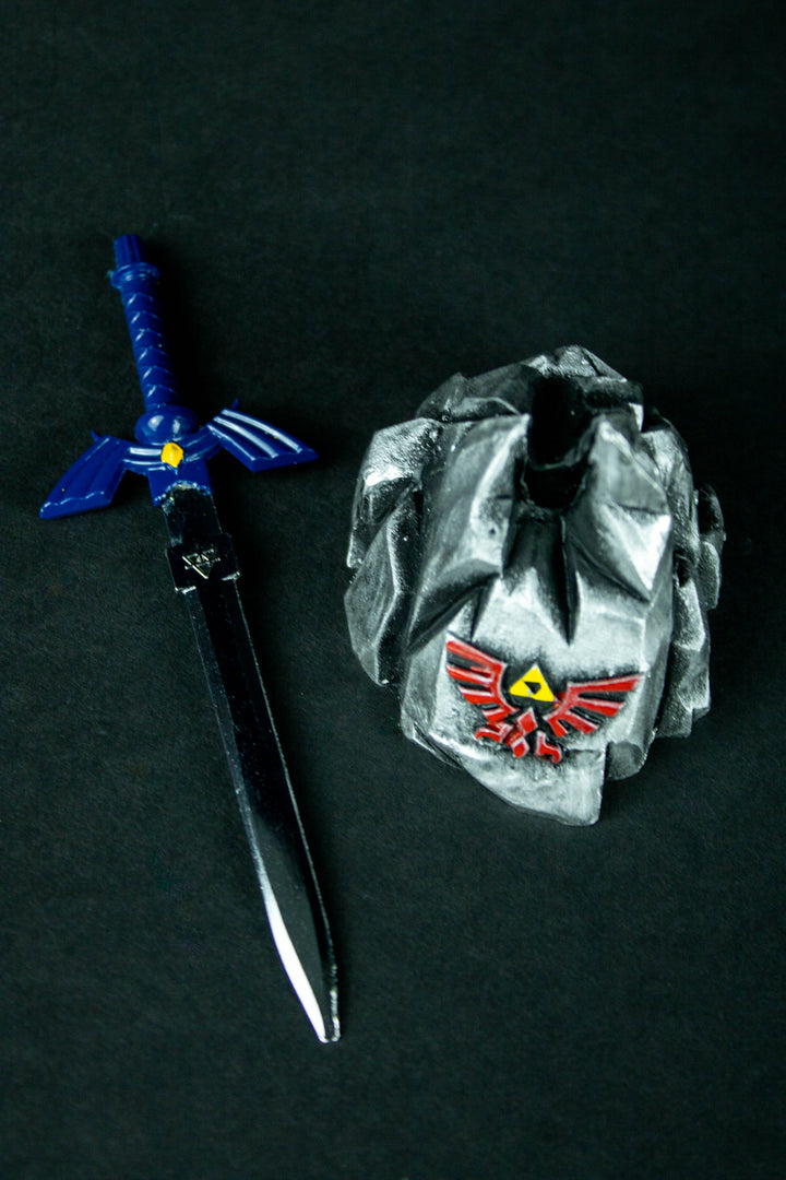 Master Sword in Stone Legend of Zelda Desk Display