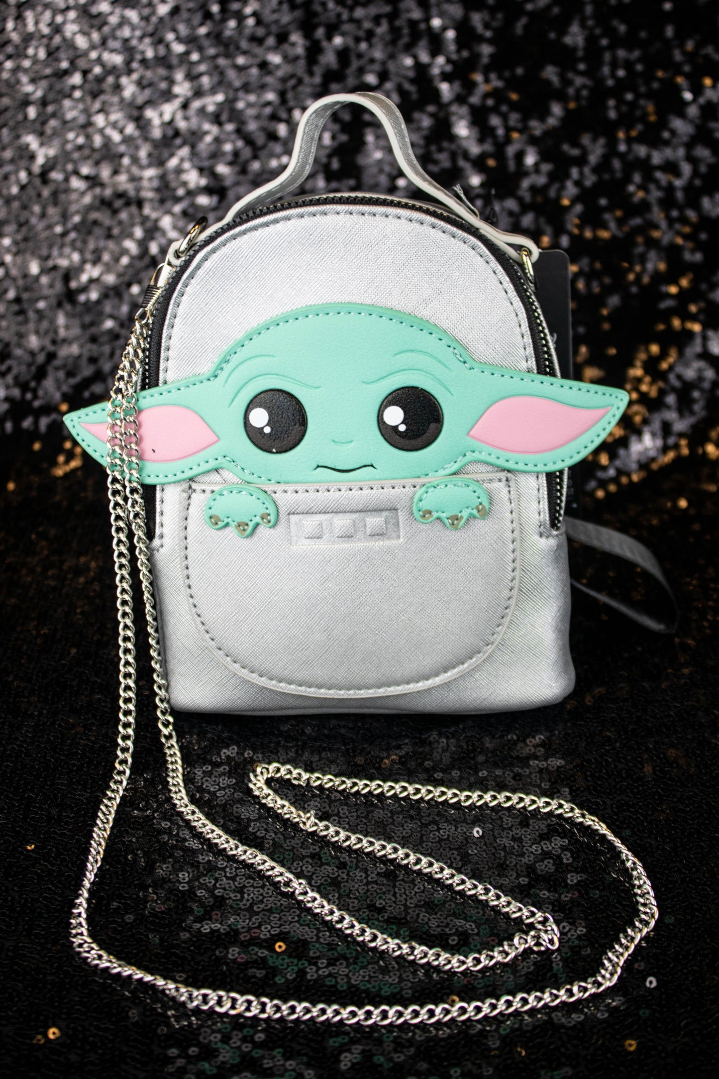 Star Wars The Mandalorian Grogu Mini Wristlet Bag