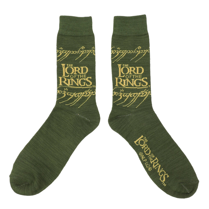 Lord Of The Rings Characters 5-Pair Casual Crew Socks
