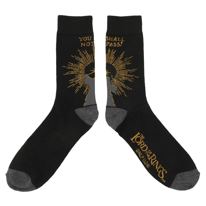 Lord Of The Rings Characters 5-Pair Casual Crew Socks