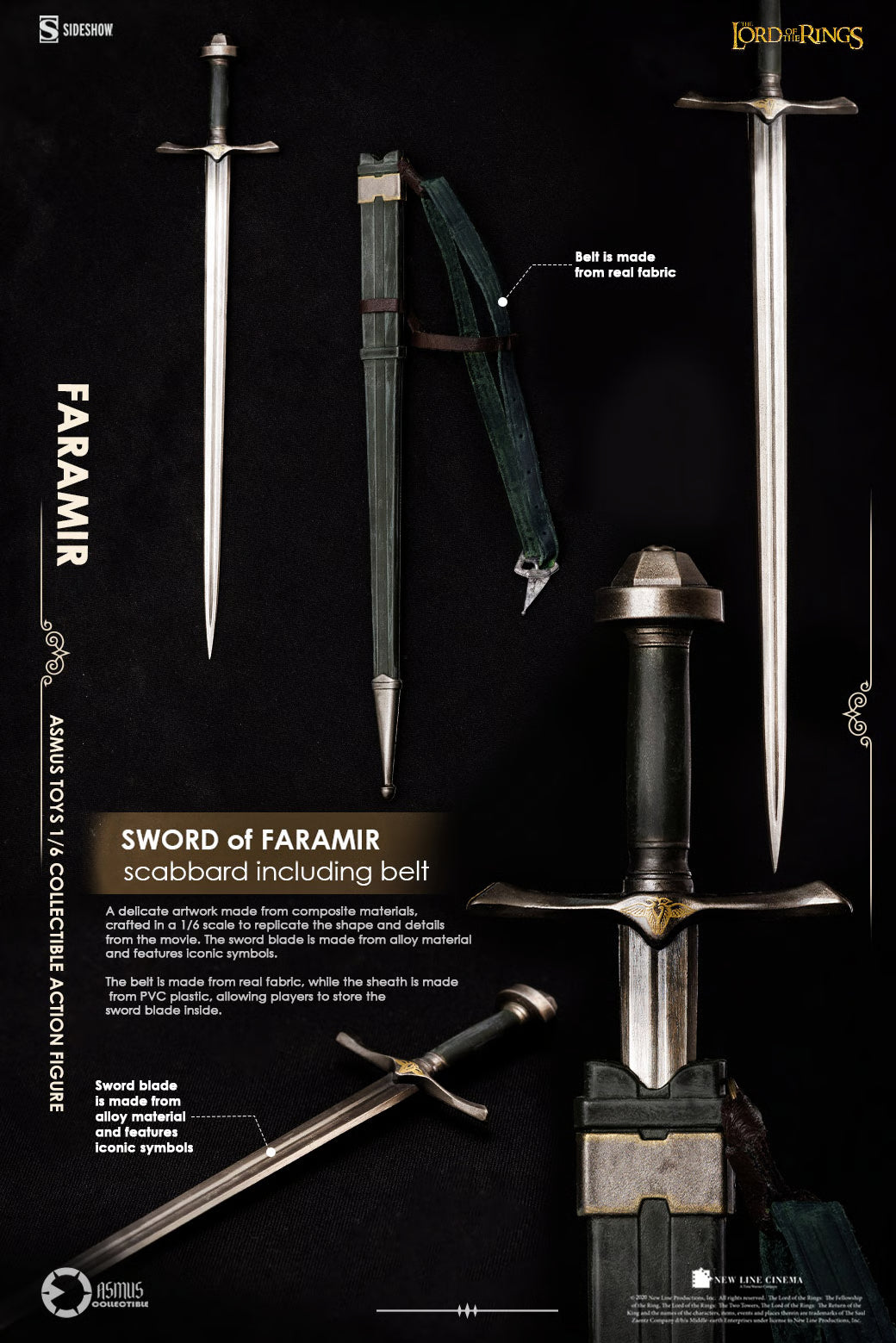 *Pre-Order* Lord Of The Rings Faramir Sixth Scale Figure by Asmus