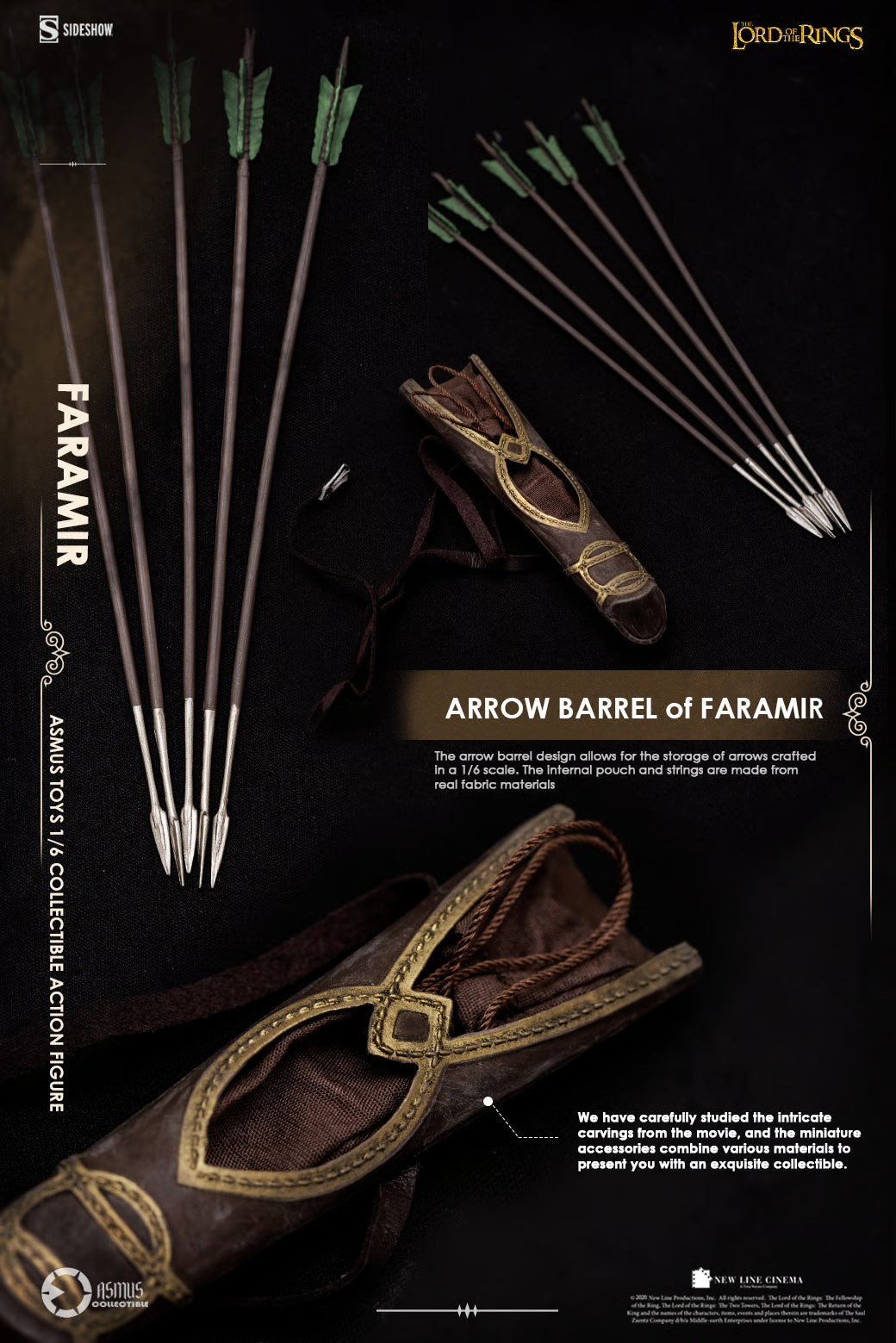 *Pre-Order* Lord Of The Rings Faramir Sixth Scale Figure by Asmus