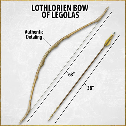 Lord Of The Rings Lothlorien Bow of Legolas Replica by United Cutlery