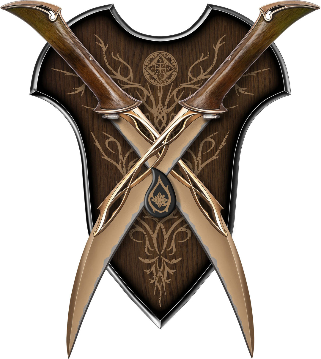 Lord of The Rings The Hobbit Fighting Knives of Tauriel Steel Replicas