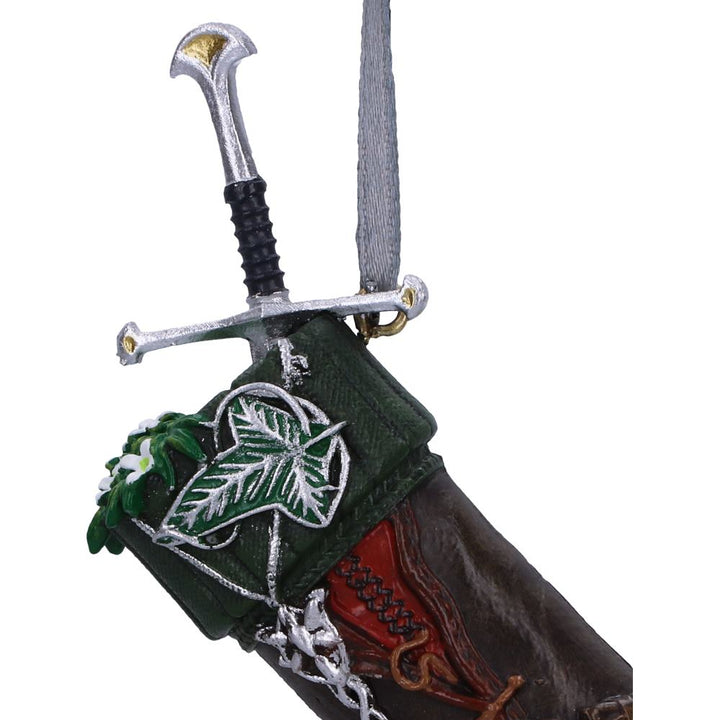 Lord of the Rings Aragorn Stocking Hanging Resin Ornament