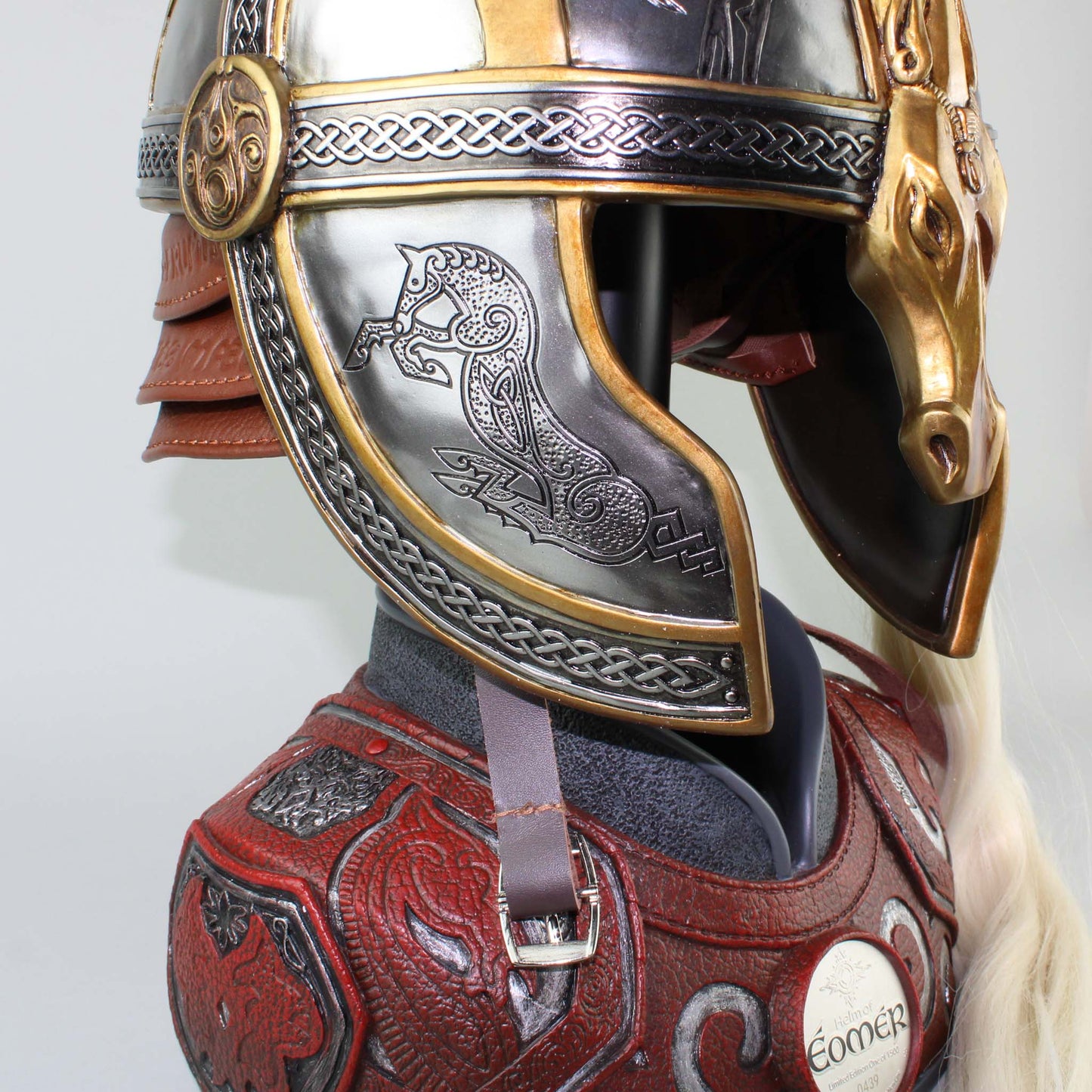 Lord of the Rings Eomer Rohan Helmet Full-Scale Prop Replica