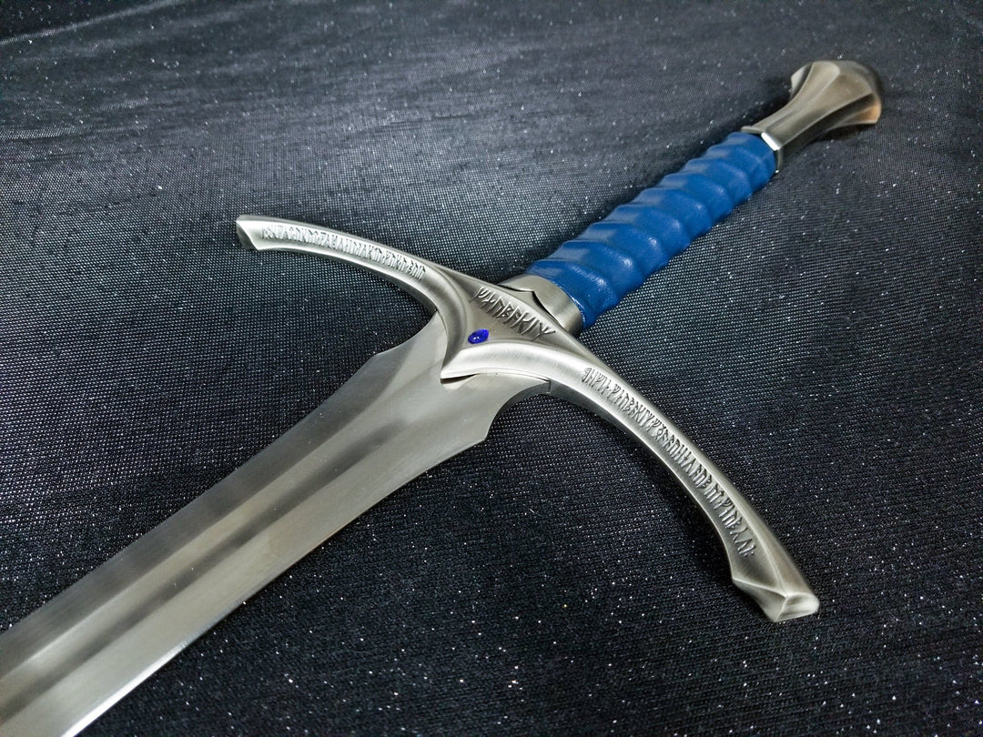 Lord of the Rings Gandalf Sword Glamdring Metal Replica The Hobbit Version