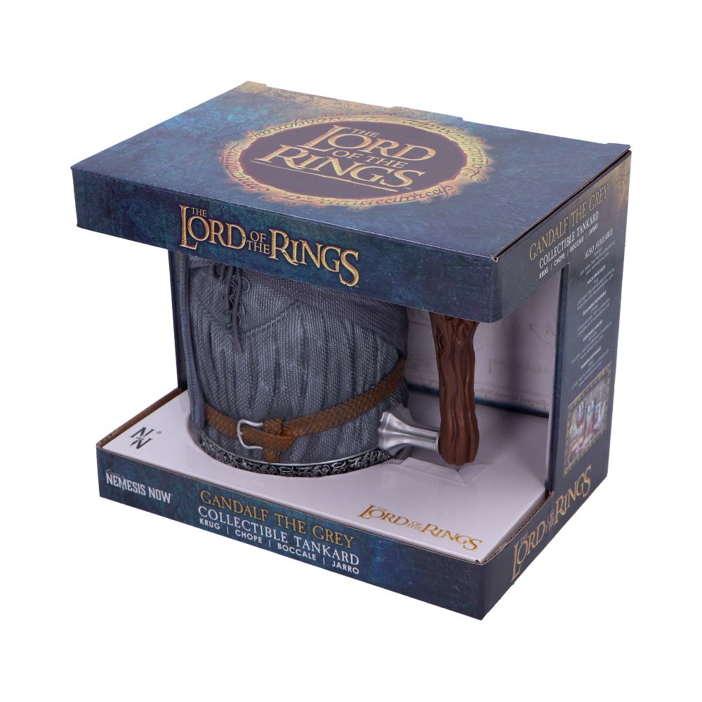 Lord of the Rings Gandalf the Grey Stainless Steel Tankard