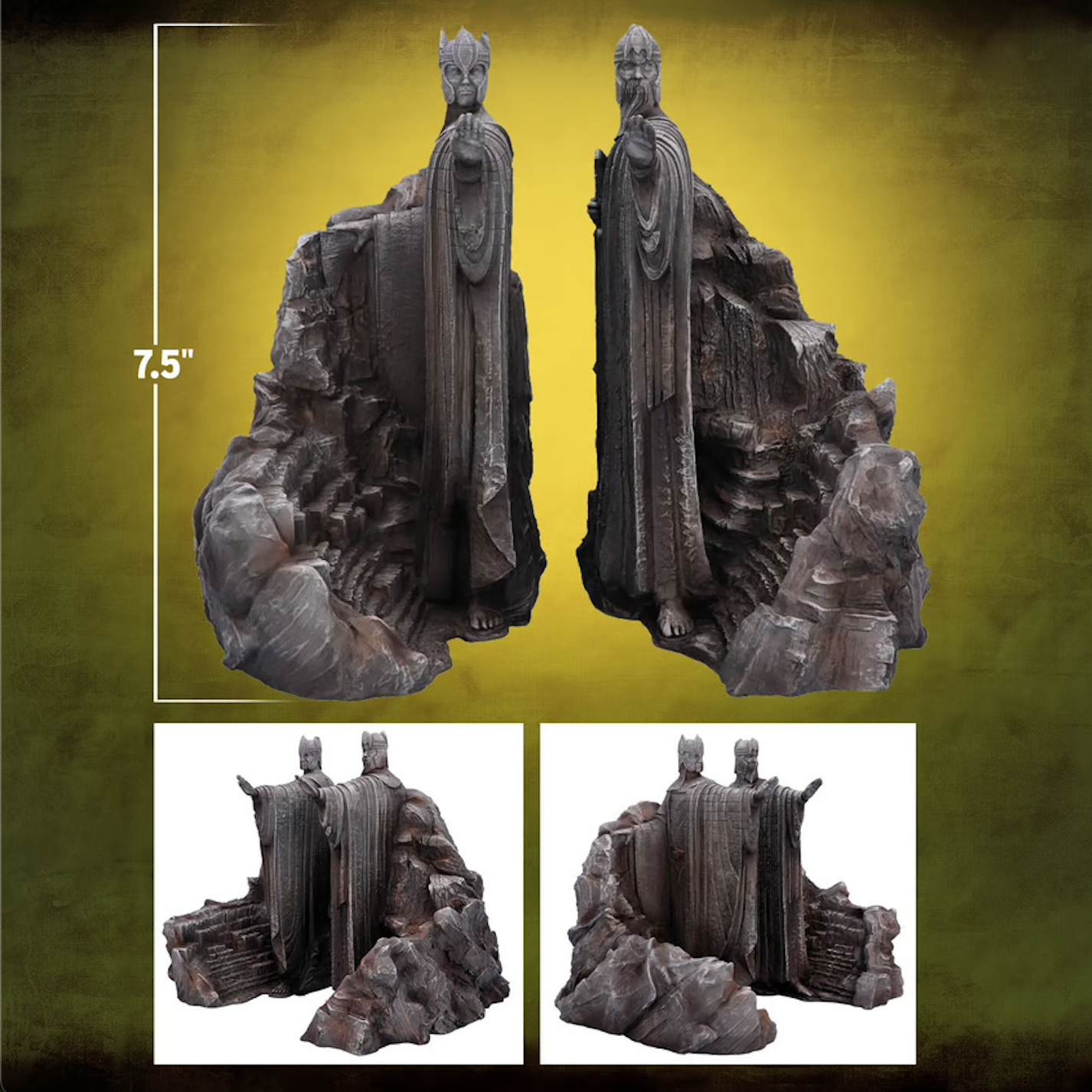 Lord of the Rings Gates of Argonath Resin Bookends