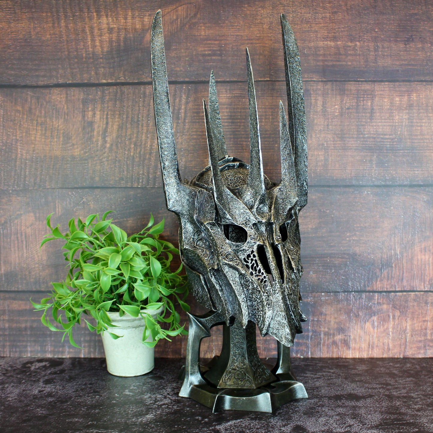 Lord of the Rings Sauron Helmet Half-Scale Replica by United Cutlery