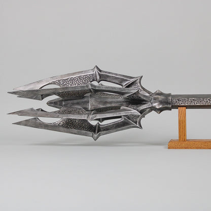 Lord of the Rings Sauron Mace and Banner Replica with One Ring