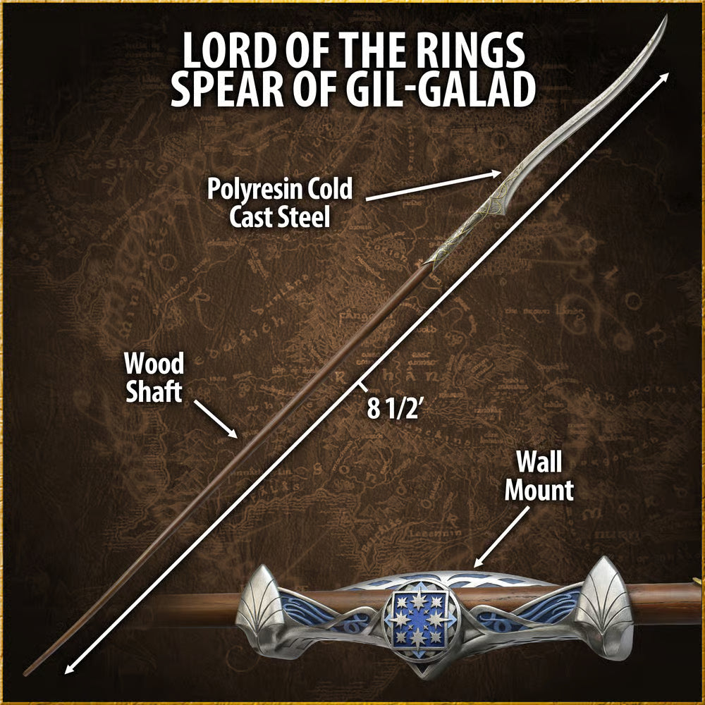 Lord of the Rings Aeglos Spear of Gil-Galad by United Cutlery