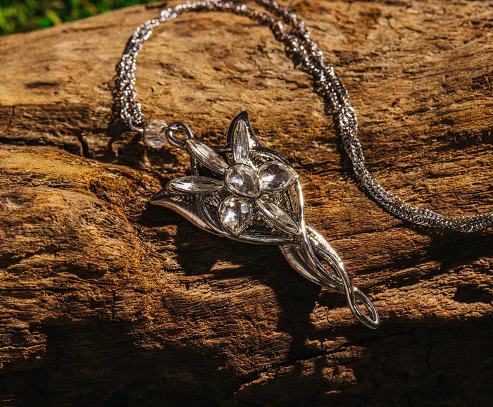 Lord of the Rings Elven Evenstar Necklace Replica