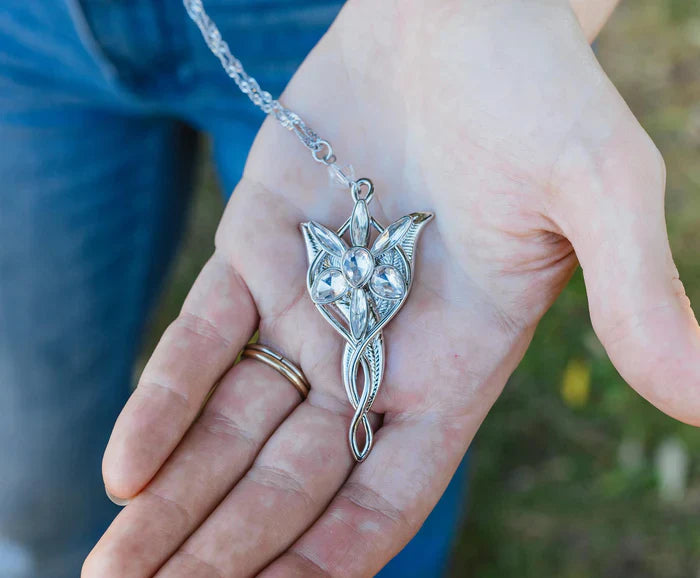 Lord of the Rings Elven Evenstar Necklace Replica