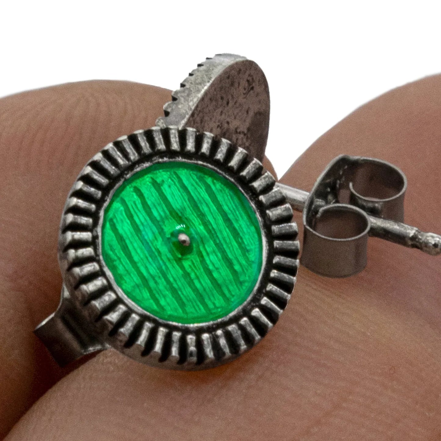 Lord of the Rings Bag End™ Door Sterling Silver Earrings