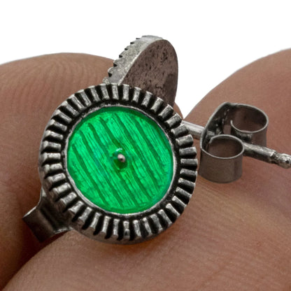 Lord of the Rings Bag End™ Door Sterling Silver Earrings