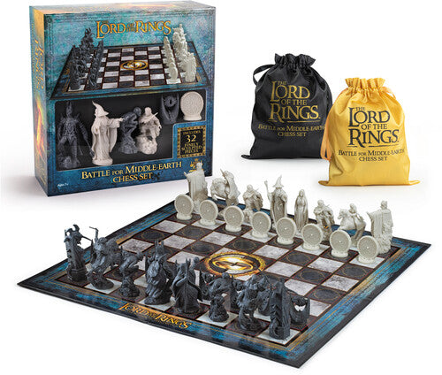 Lord of the Rings Battle for Middle-Earth Chess Set Noble Collection