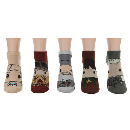 The Lord of the Rings Characters Women's Ankle Socks (Pack of 5)