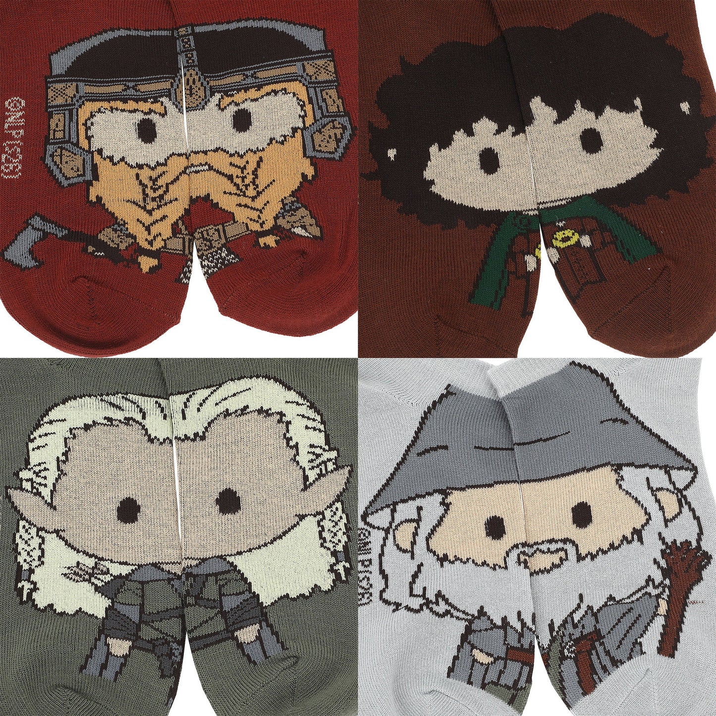 The Lord of the Rings Characters Women's Ankle Socks (Pack of 5)