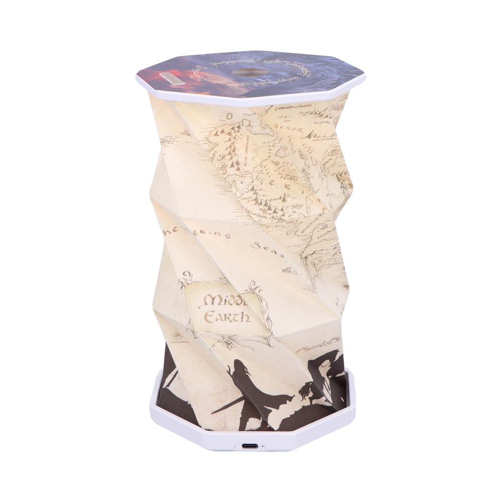 Lord of the Rings Map of Middle Earth Foldable Lamp