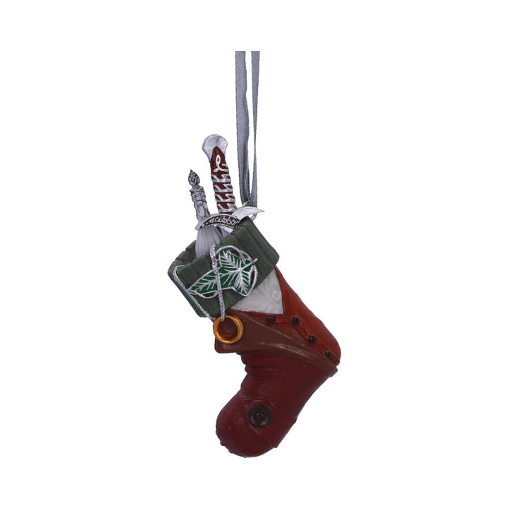 Lord of the Rings Frodo Baggins Stocking Hanging Resin Ornament