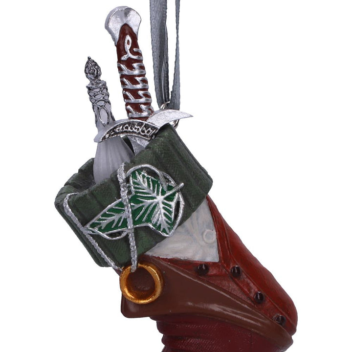 Lord of the Rings Frodo Baggins Stocking Hanging Resin Ornament