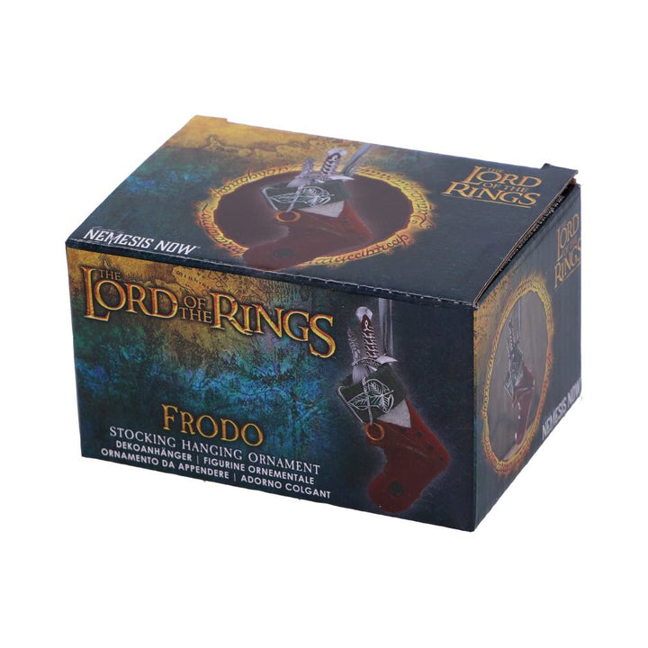 Lord of the Rings Frodo Baggins Stocking Hanging Resin Ornament