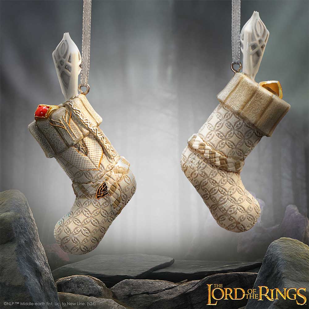 Lord of the Rings Gandalf the White Stocking Hanging Ornament