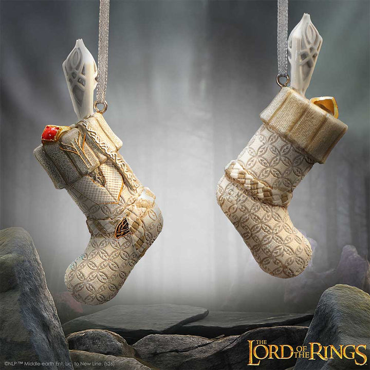 Lord of the Rings Gandalf the White Stocking Hanging Ornament