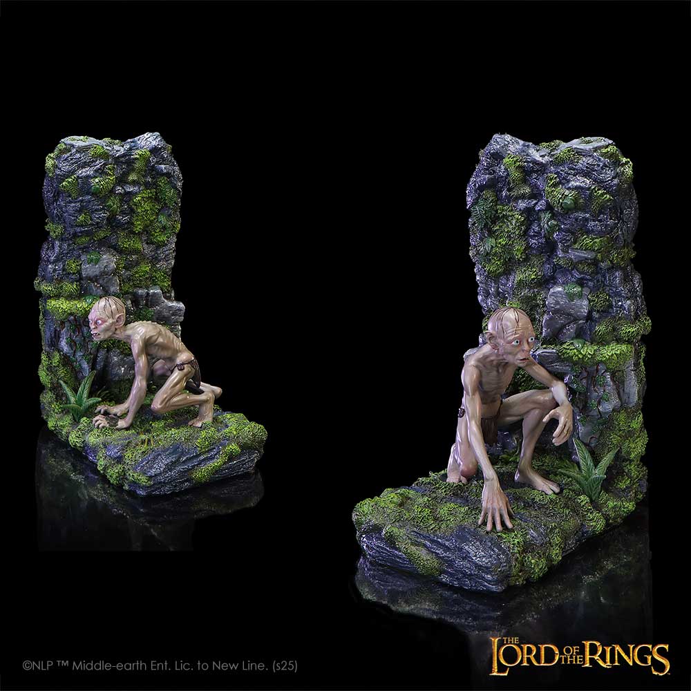 Lord of the Rings Gollum &amp; Smeagol Bookends Statue